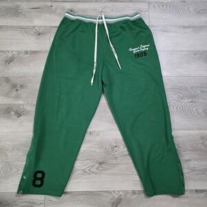 Converse All Star EST 1908‎ Logo Green Sweatpants Men's Size XXL RARE